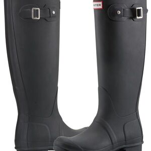 Hunter Classic Black Knee-High Boots